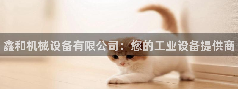 jinnianhui金年会世界杯：鑫和机械设备有限公司：您的工业设备提供商