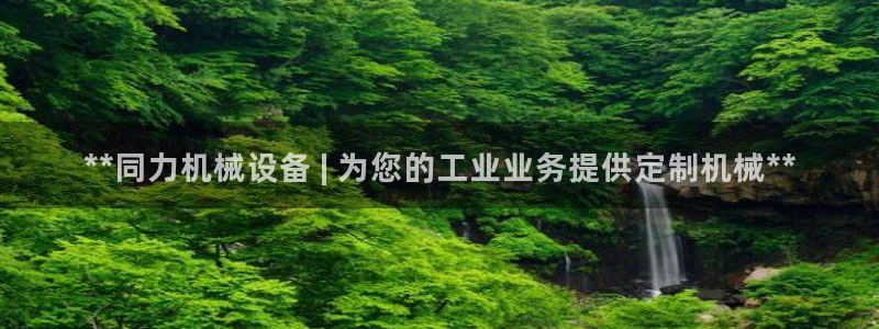 金年会ios版下载安装：**同力机械设备 | 为您的工业业务提供定制机械**