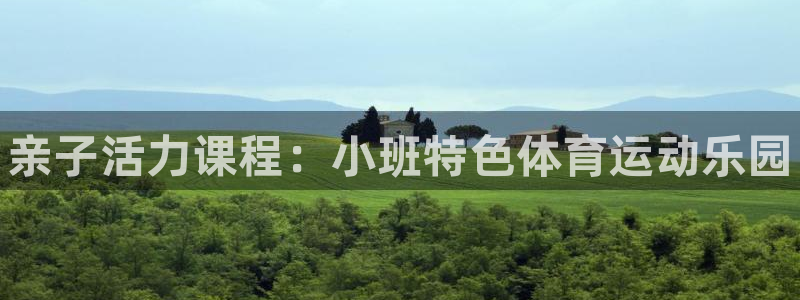 k1体育十年登录入口：亲子活力课程：小班特色体育运动乐园