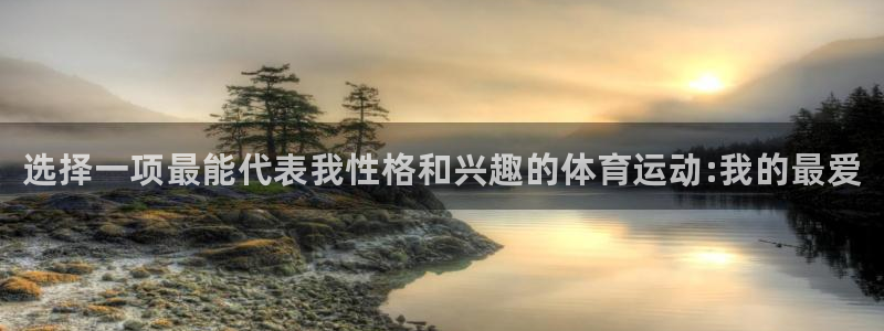 k1体育平台下载：选择一项最能代表我性格和兴趣的体育运动:我的最爱